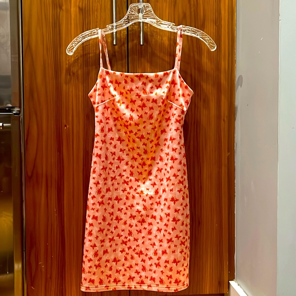 Urban Outfitters Pink Dress Sz S-P worn once- so adorable!